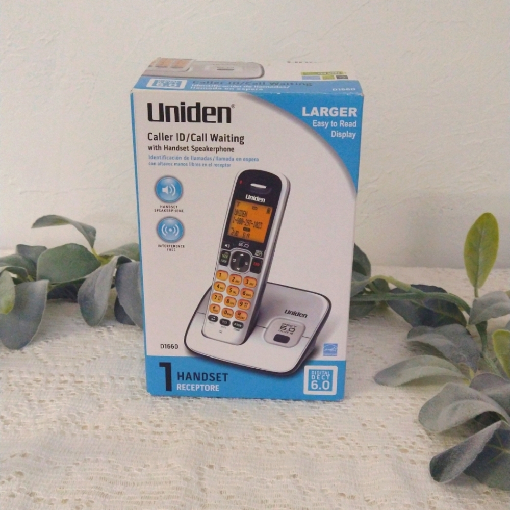 Uniden Caller ID/ Call Waiting W/ Handset Speakerphone  NWOT
